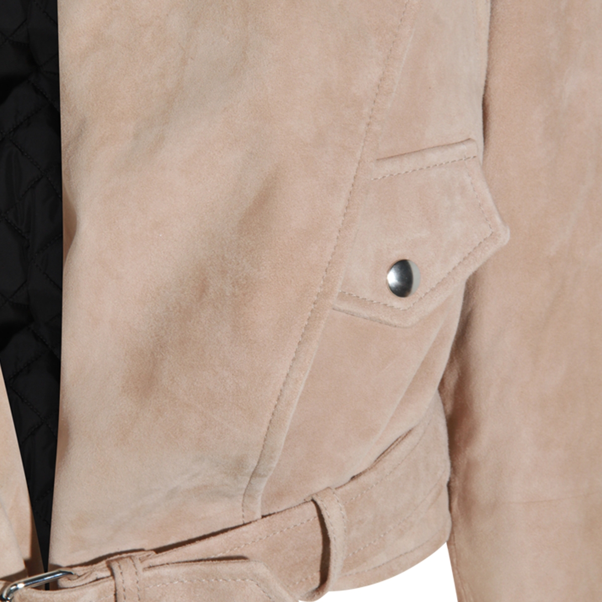 [Alaia] Leather Jacket FW25 AA9V0428L017B120