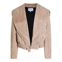 [Alaia] Leather Jacket FW25 AA9V0428L017B120