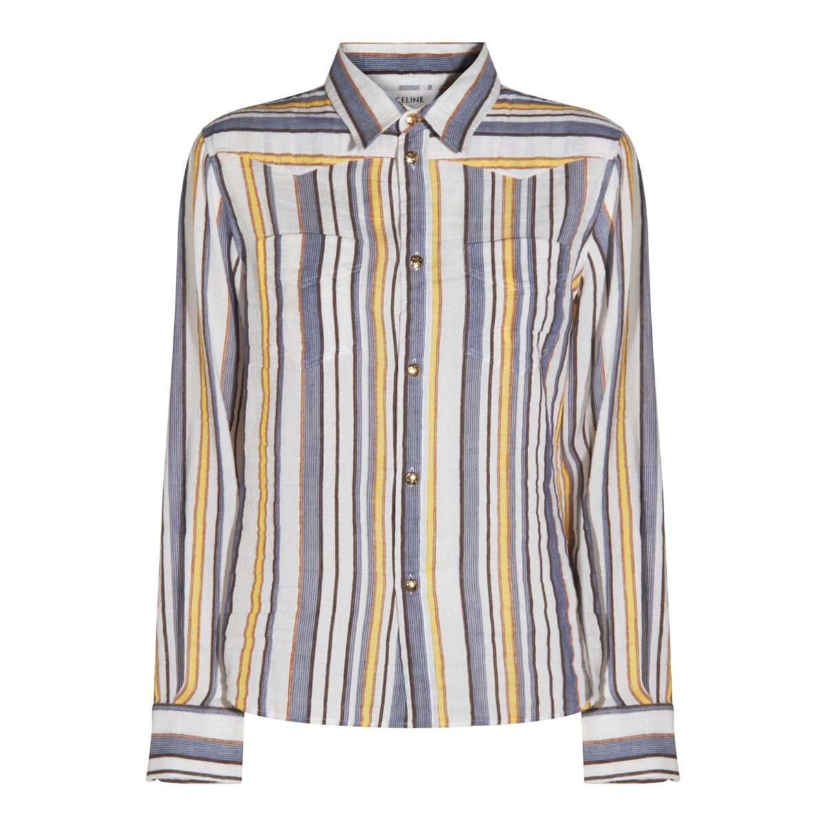 [Celine] Shirts Long Sleeve FW25 RC06H0855GAS3
