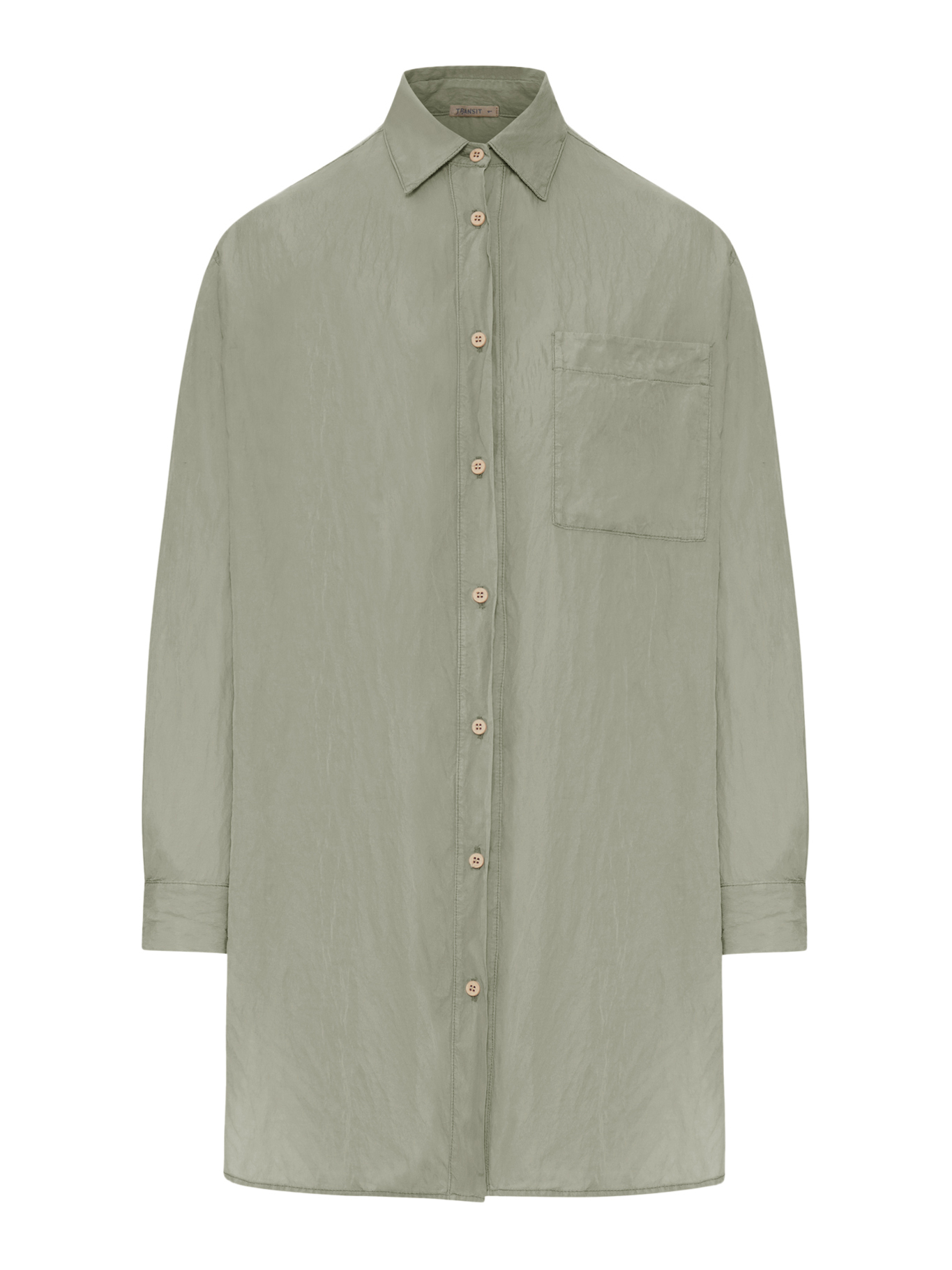 [TRANSIT] Shirts Long Sleeve SS26 CFDTRCV31014 SAGE