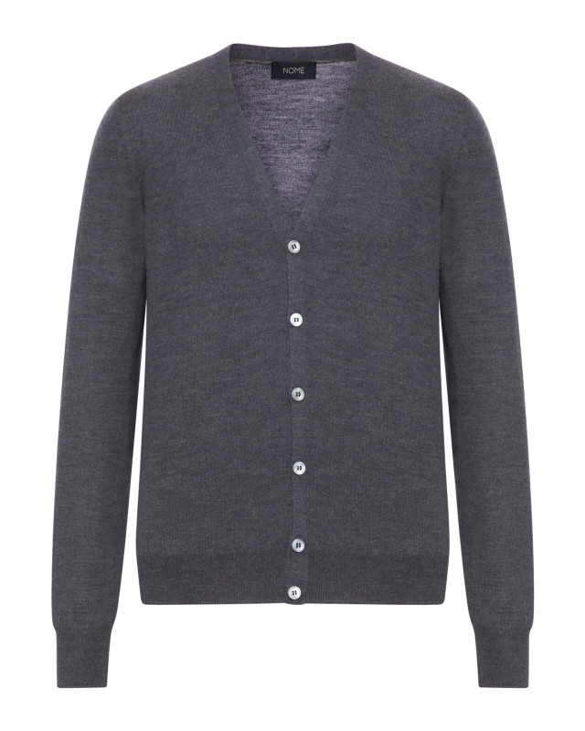 [NOME G] Cardigan FW26 5818514296098 ANTHRACITE