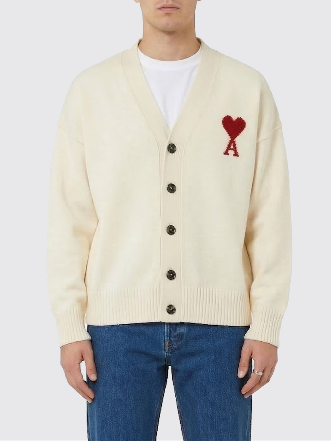 [Ami Paris] Cardigan SS26 UKC367018 154