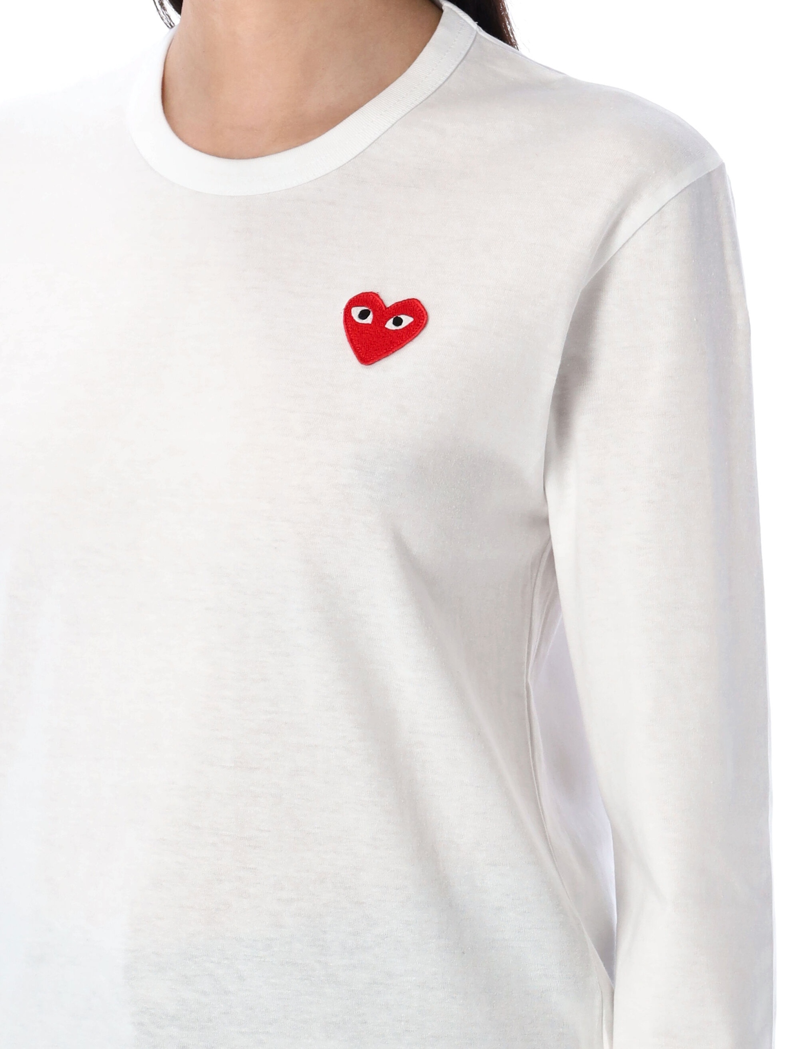 [COMME DES GARCONS PLAY] T-shirts Long Sleeve SS26 AX-T118-0512