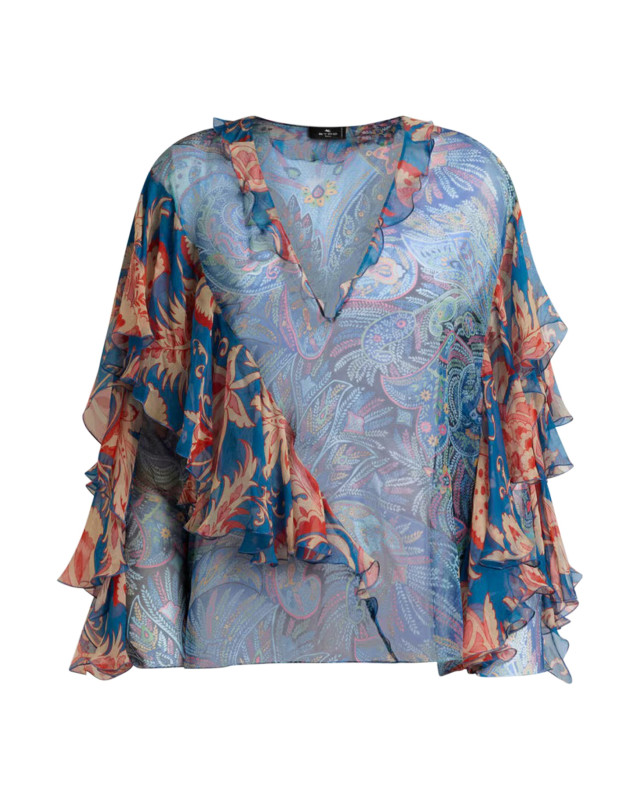 [Etro] Blouse SS26 WRJA017799SA1Q7X0887 MULTI