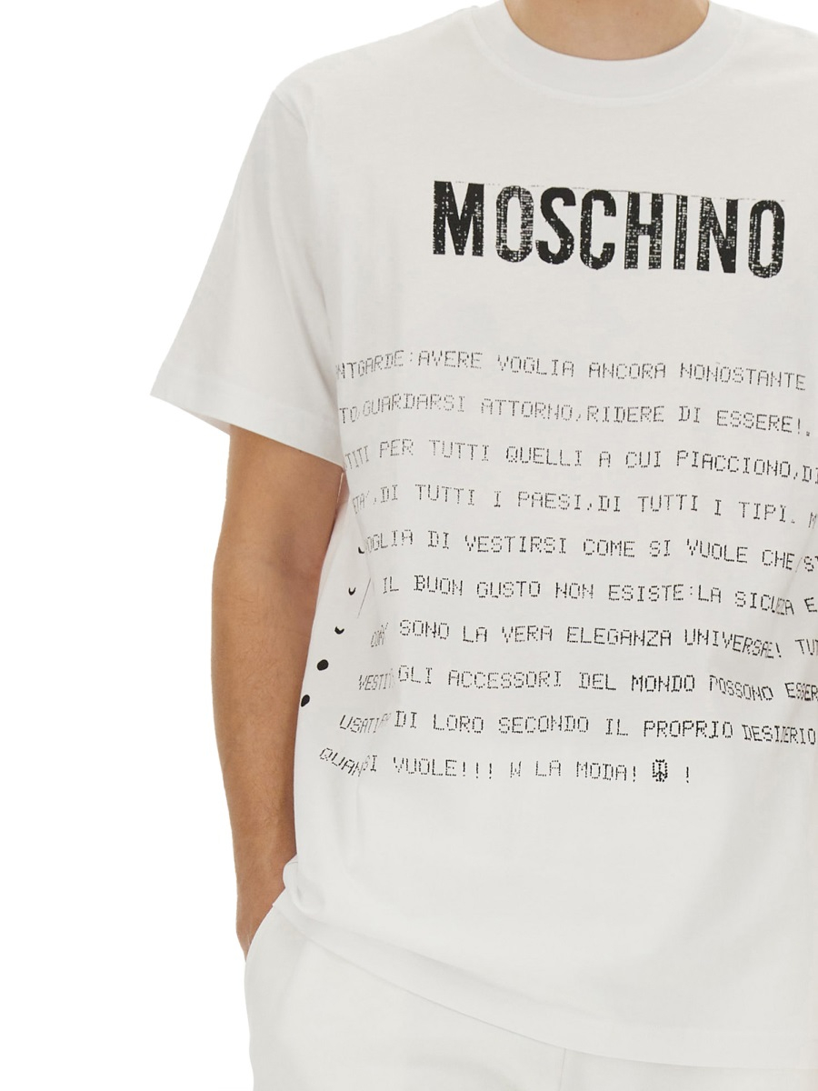 [Moschino] T-shirts Short Sleeve SS25 07170241_1001