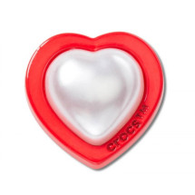 [Crocs] Fashion Accessory SS25 CR.4780RED AND PEARL HEART