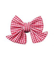 [Crocs] Fashion Accessory SS25 CR.4752CHERRY GINGHAM BOW