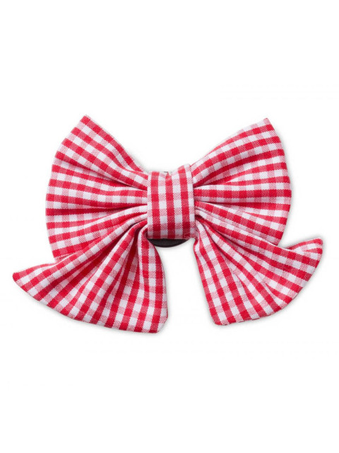 [Crocs] Fashion Accessory SS25 CR.4752CHERRY GINGHAM BOW