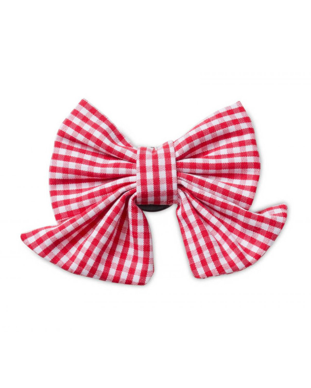 [Crocs] Fashion Accessory SS25 CR.4752CHERRY GINGHAM BOW