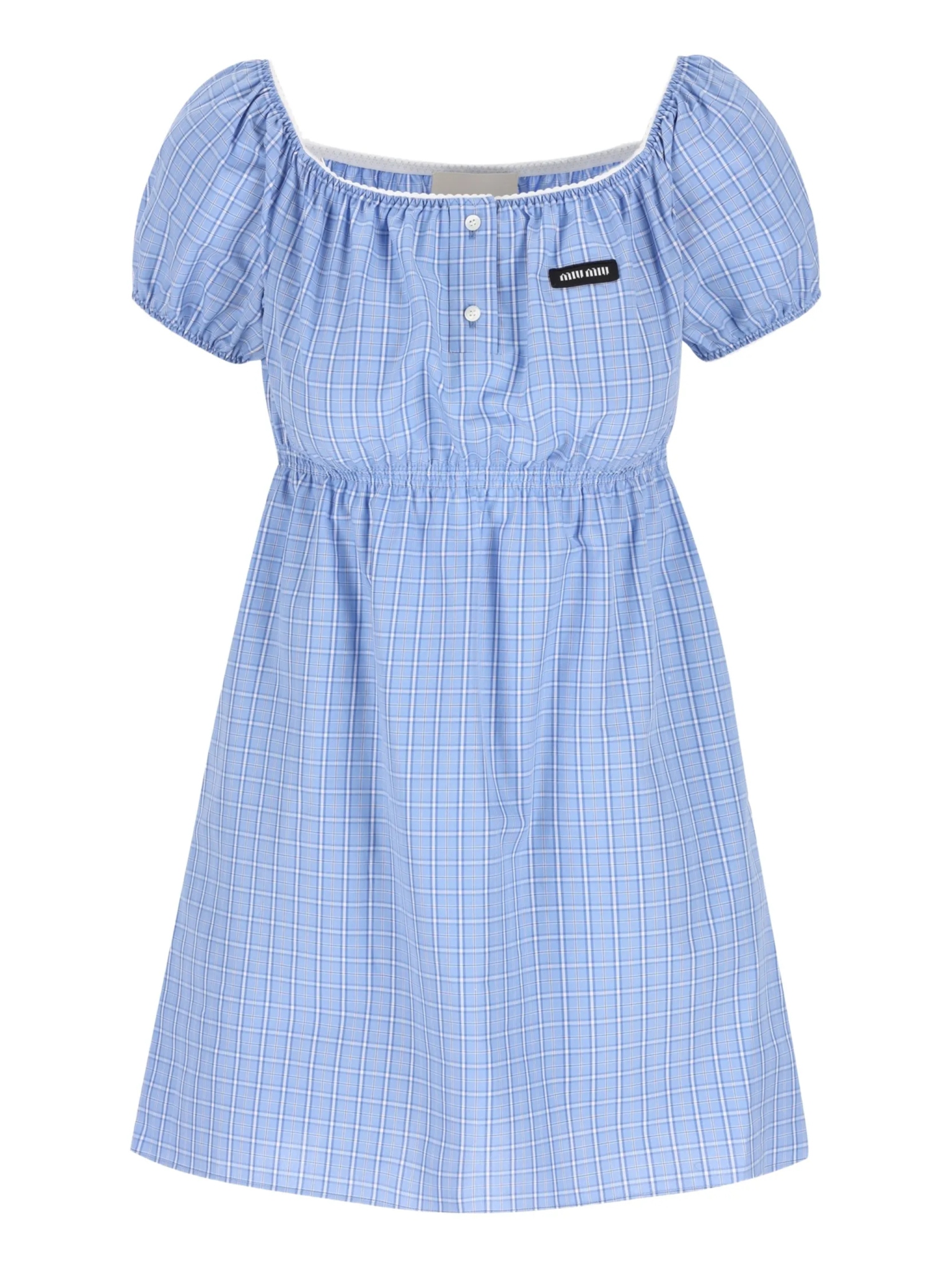 [Miu Miu] Short sleeve dress SS26 MF6225S-OOO183AF0076