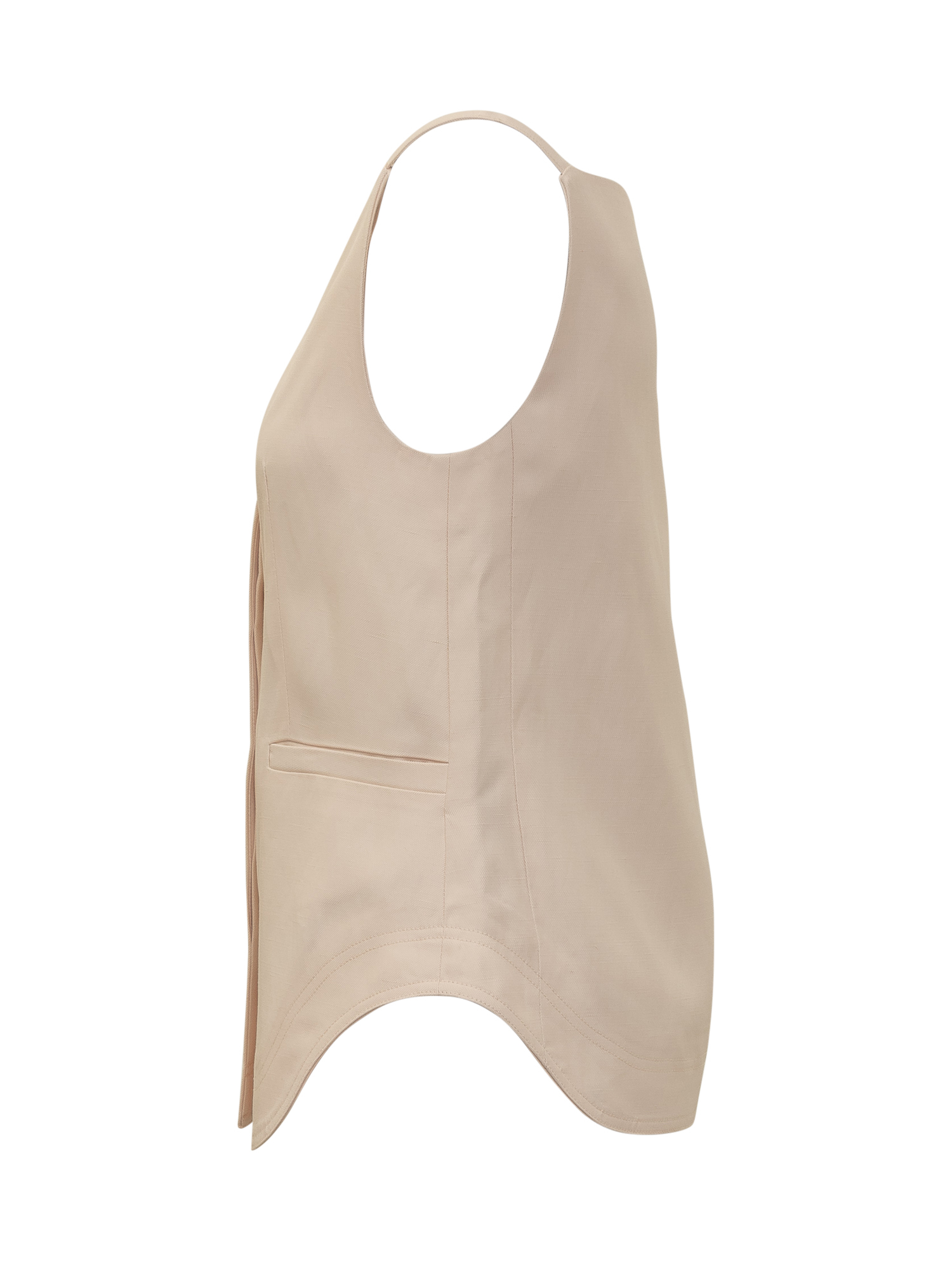 [LouLou De Saison] Shirts Sleeveless SS24 MIHANT CREAMROSE