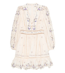 [Zimmermann] Long sleeve dress SS26 5376DRS264CPPR
