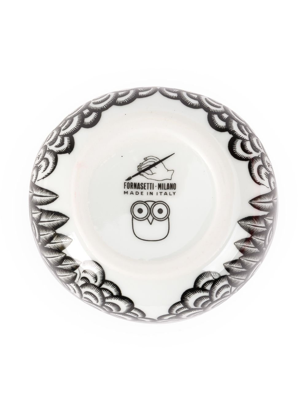[Fornasetti] Other Accessory FW25 P29Z003CIVETTAPIUMATABIANCO/NERO/ORO