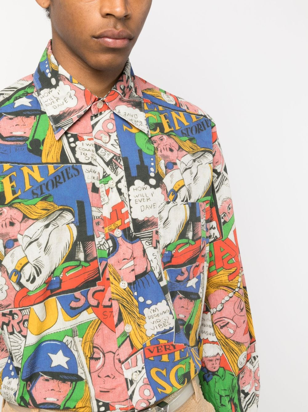 [ERL] Shirts Long Sleeve SS23 ERL06B011