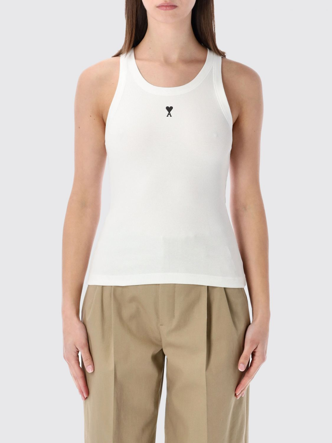 [Ami Paris] Tank top SS26 FTP811JE0117 100