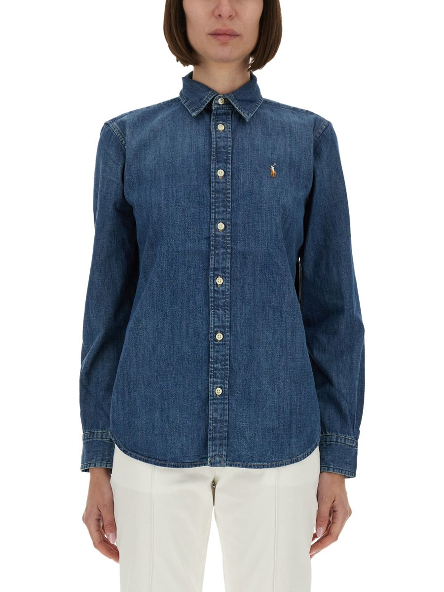 [Polo Ralph Lauren] Shirts Long Sleeve SS26 211969458_001MERCEDWASH