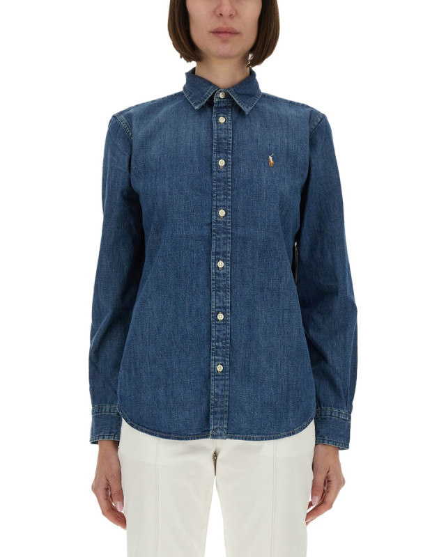 [Polo Ralph Lauren] Shirts Long Sleeve SS26 211969458_001MERCEDWASH