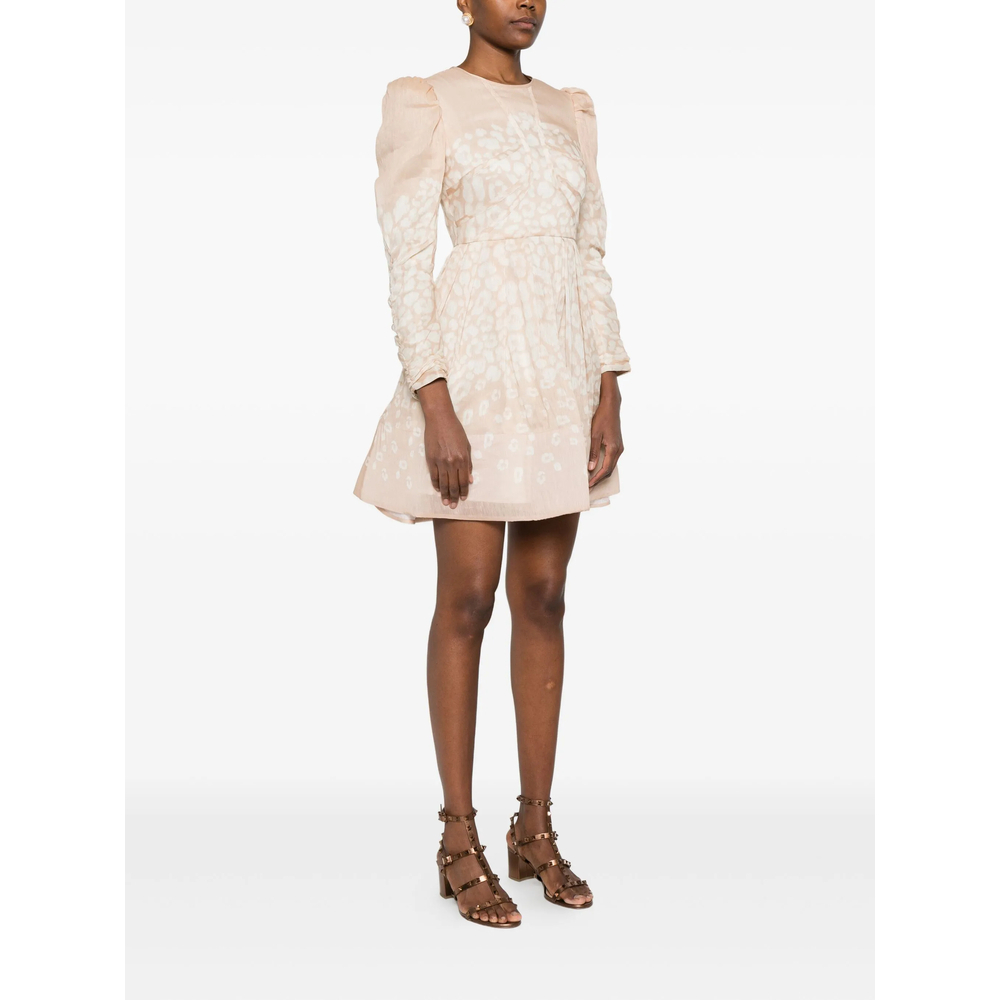 [Malina] Long sleeve dress FW25 12247778 LEONI BEIGE
