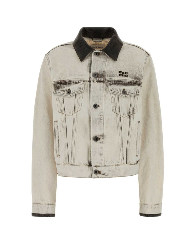 [Miu Miu] Denim Jacket SS26 GWB273SOOO183T F0009