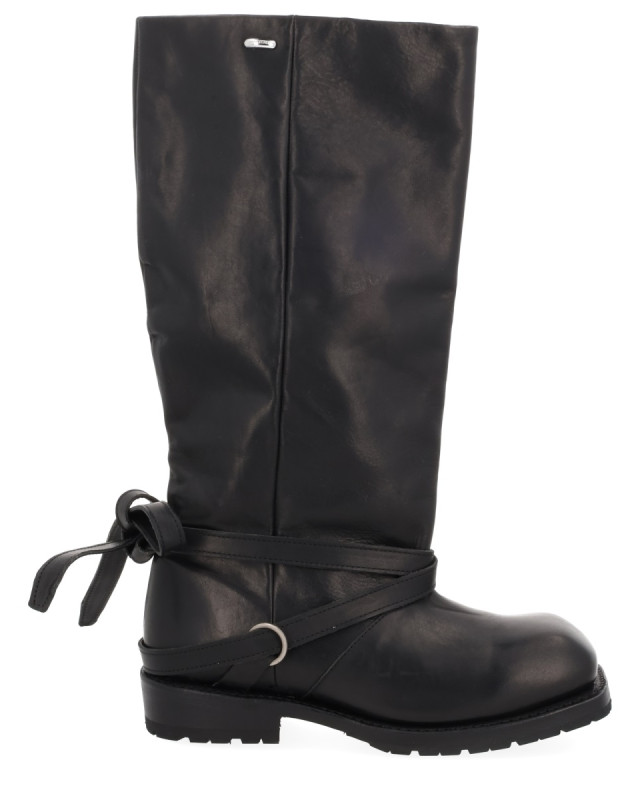 [Our Legacy] Long Boots FW25 A4257HB_BLACKTENSILECATTLEHIDE