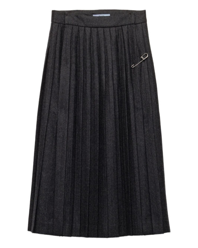 [Prada] Midi skirt FW25 P118Z11GZF0308