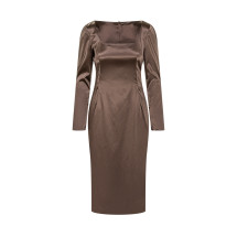 [Dolce & Gabbana] Long sleeve dress FW25 F6TYGTFURAD M0694