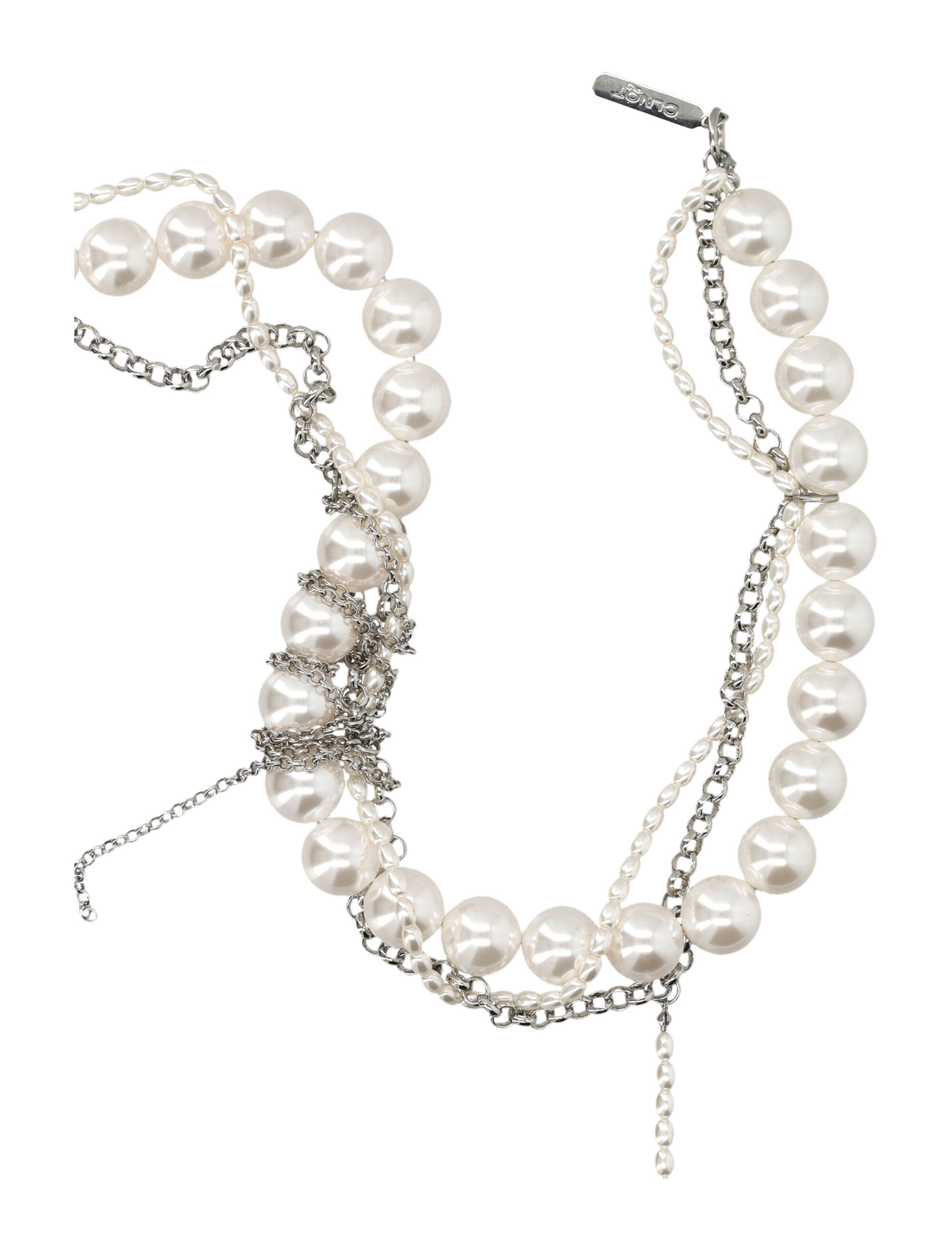 [JUSTINE CLENQUET] Necklace SS26 NICOLECHOKERPALLADIUM