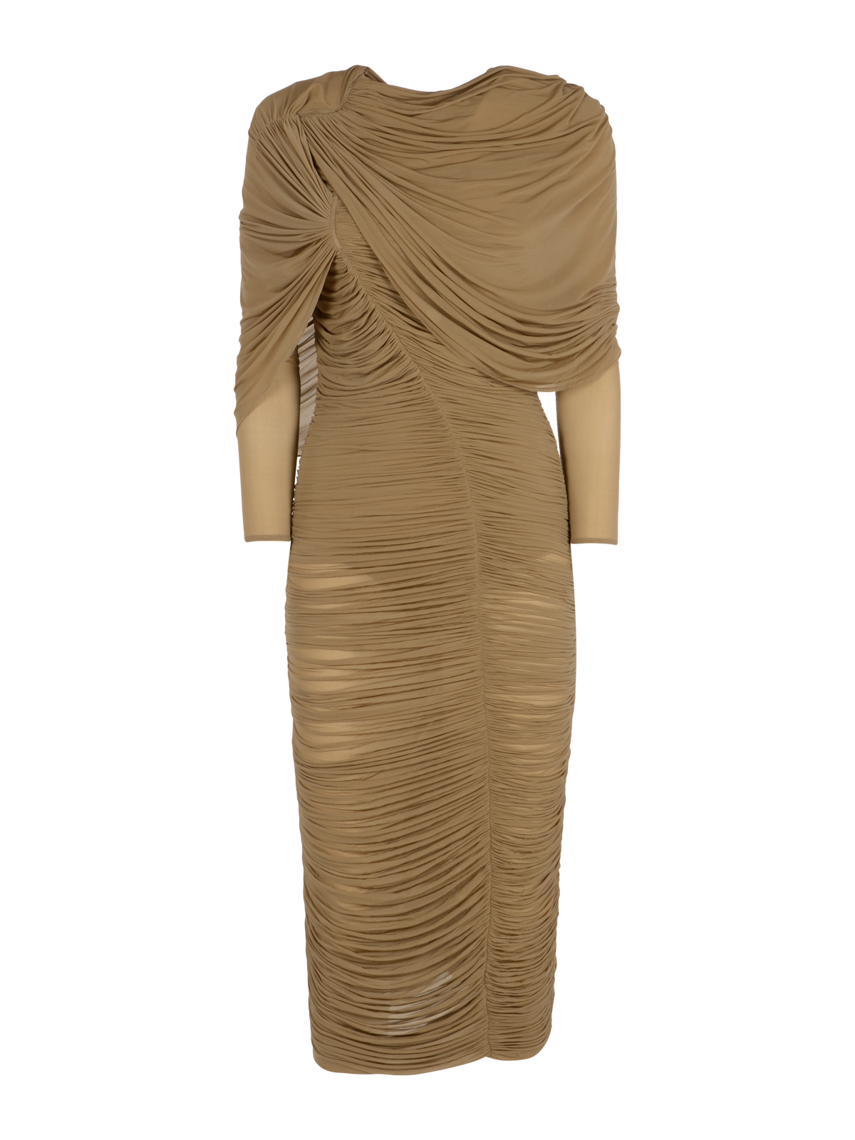 [MAGDA BUTRYM] Short sleeve dress FW25 328725BEIGE