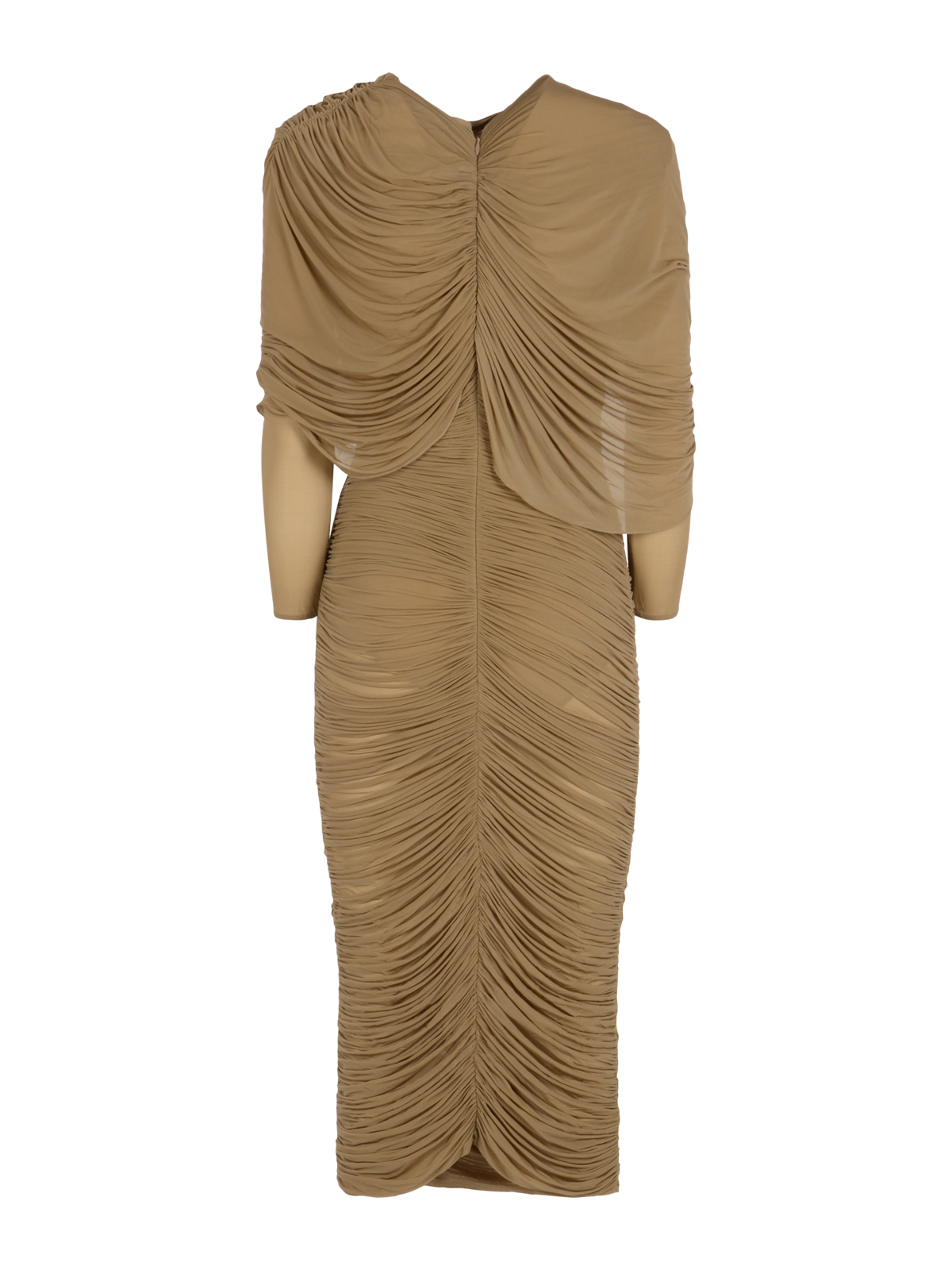 [MAGDA BUTRYM] Short sleeve dress FW25 328725BEIGE