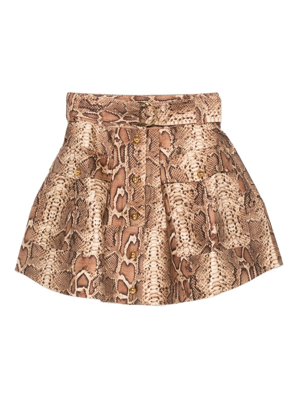 [Zimmermann] Mini skirt FW25 5242SF251TSNK