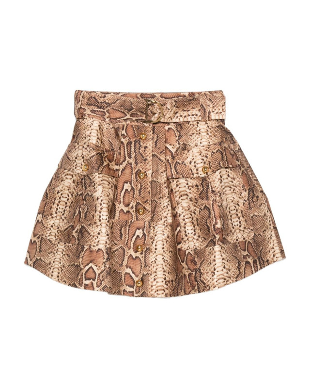 [Zimmermann] Mini skirt FW25 5242SF251TSNK