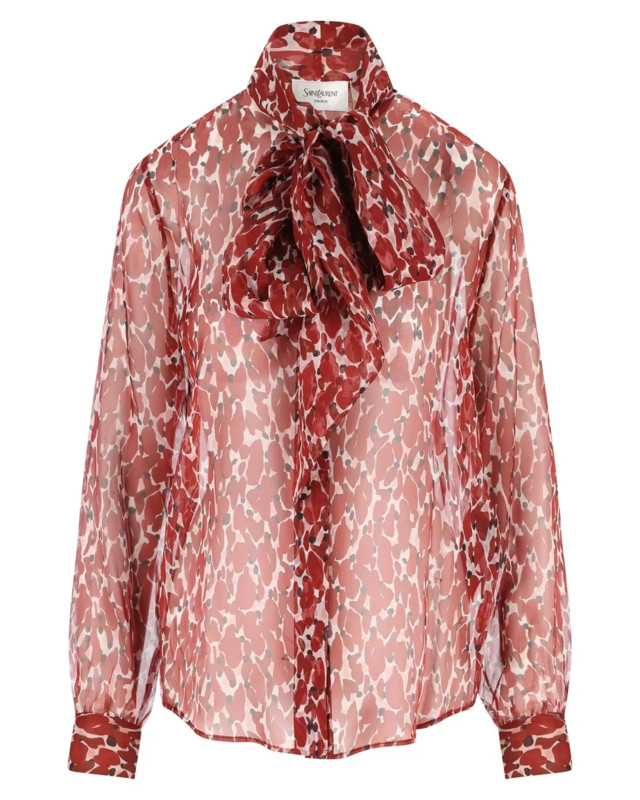 [Saint Laurent] Shirts Long Sleeve FW25 842861Y4J359477