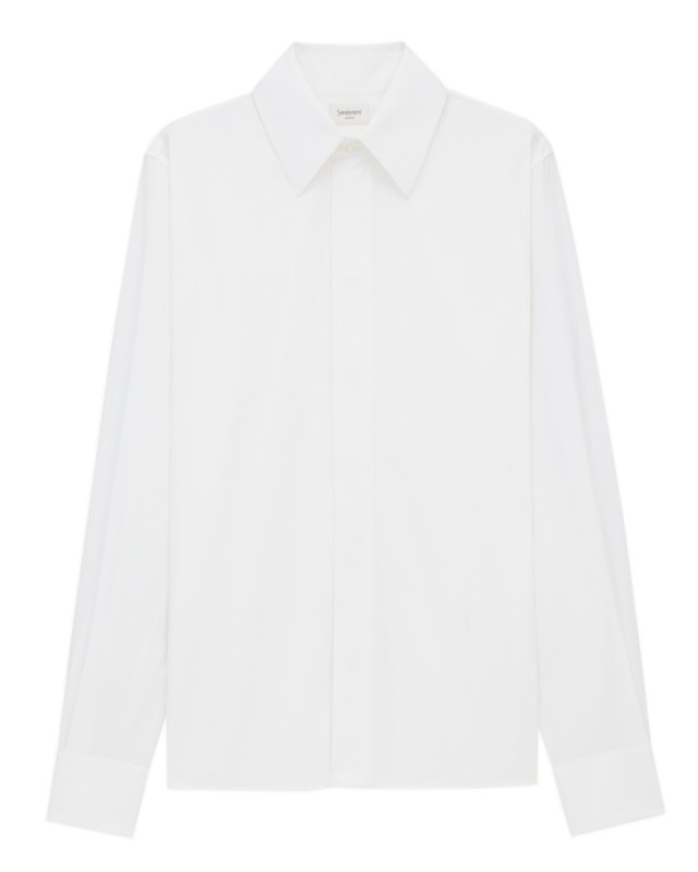 [Saint Laurent] Shirts Long Sleeve FW25 826821Y217W9000