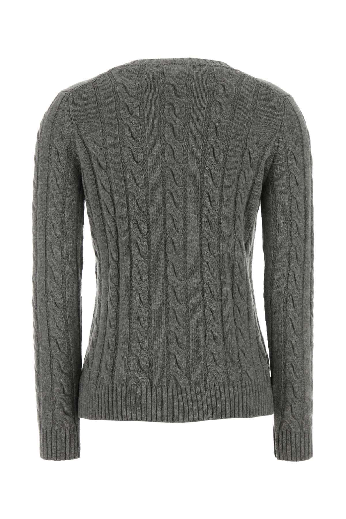 [GIMAGUAS] Knitwear FW25 BRAIDJUMPER GREY