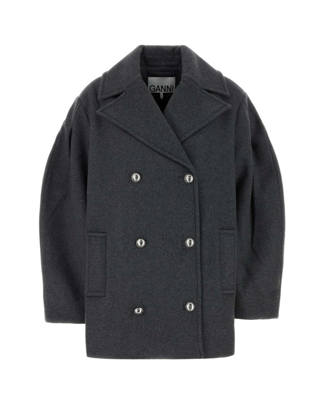 [GANNI] Coat FW25 W0930 205