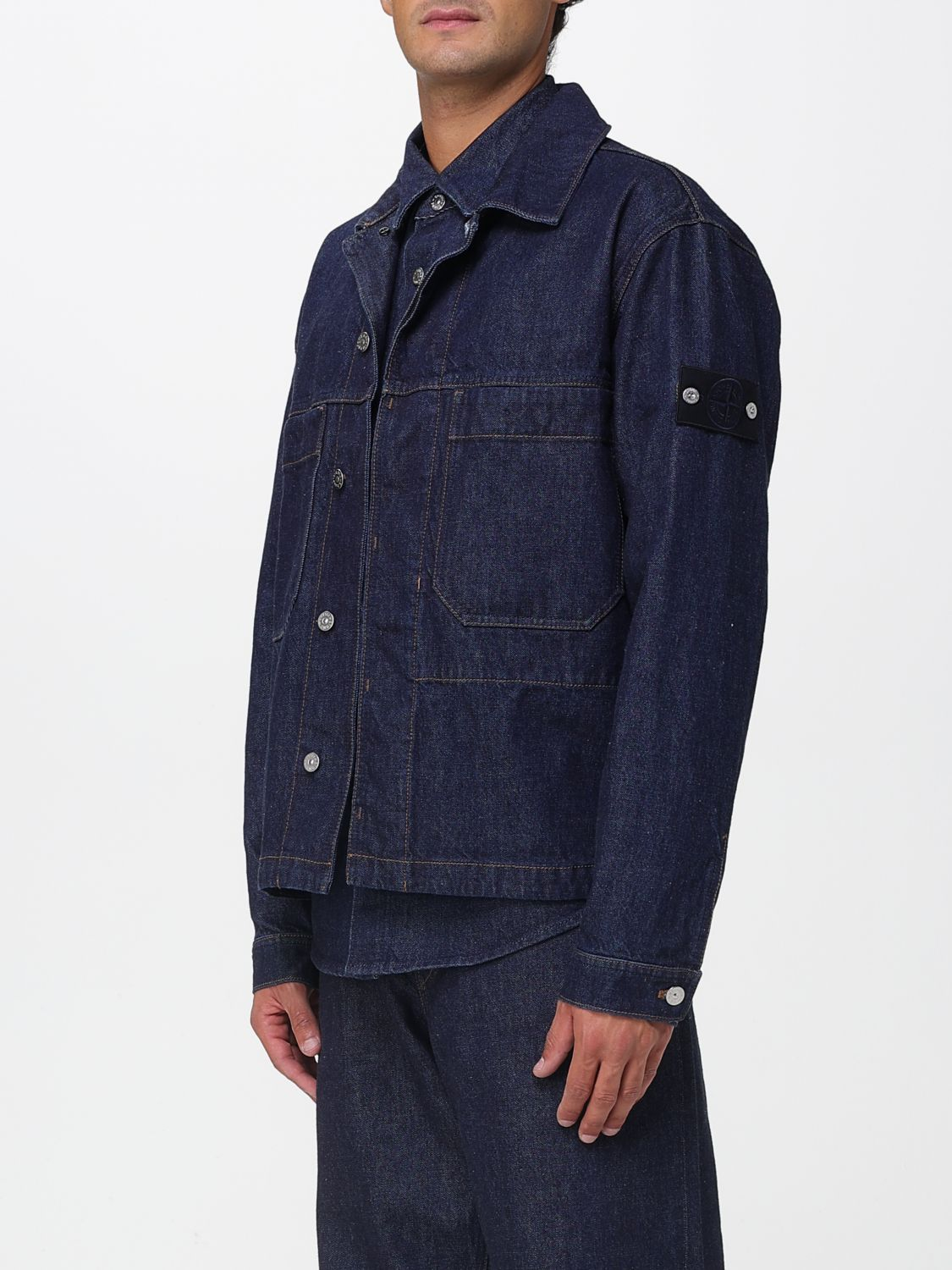 [Stone Island] Denim jacket FW25 Q100027S00J7 VJ201