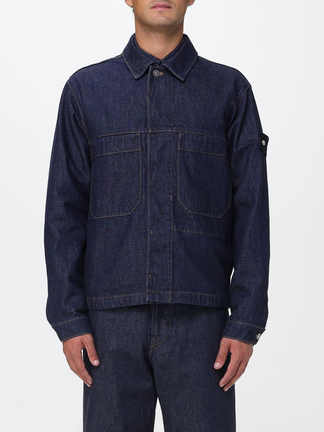 [Stone Island] Denim jacket FW25 Q100027S00J7 VJ201