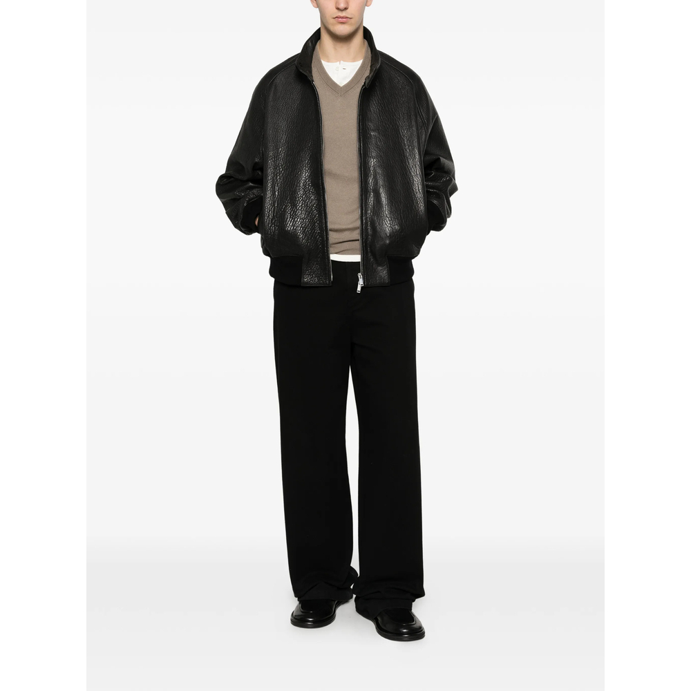 [Studio Nicholson] Leather Jacket SS26 SNM-1355 OVER BLACK