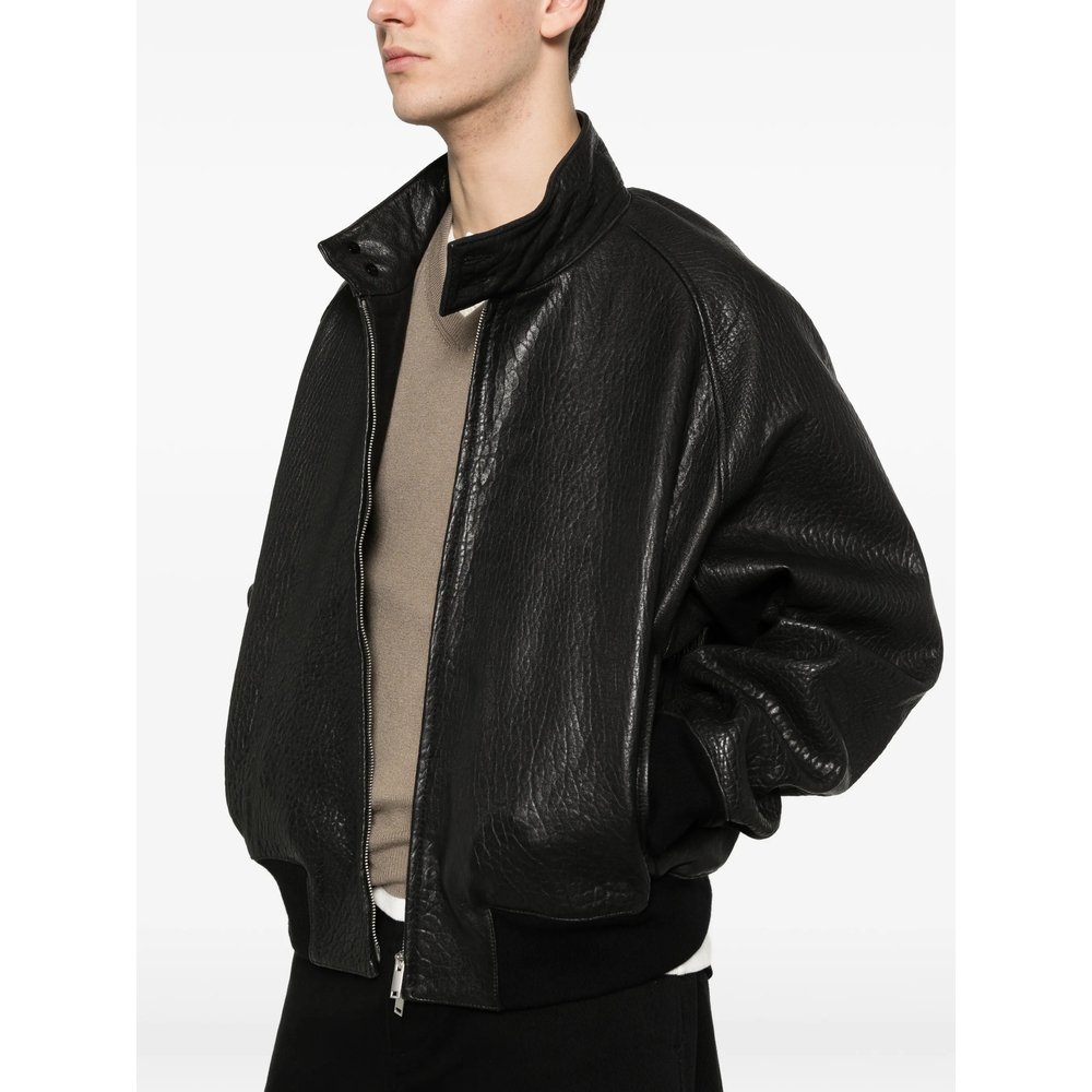 [Studio Nicholson] Leather Jacket SS26 SNM-1355 OVER BLACK