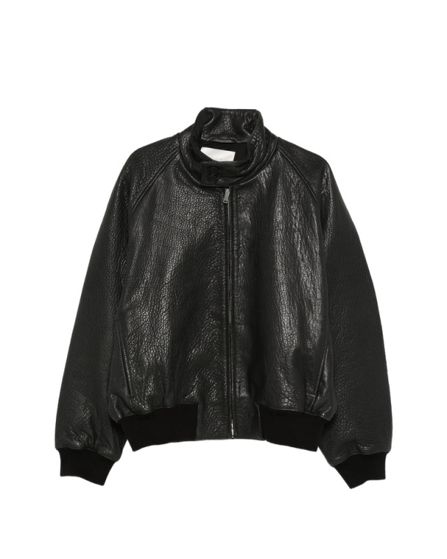 [Studio Nicholson] Leather Jacket SS26 SNM-1355 OVER BLACK