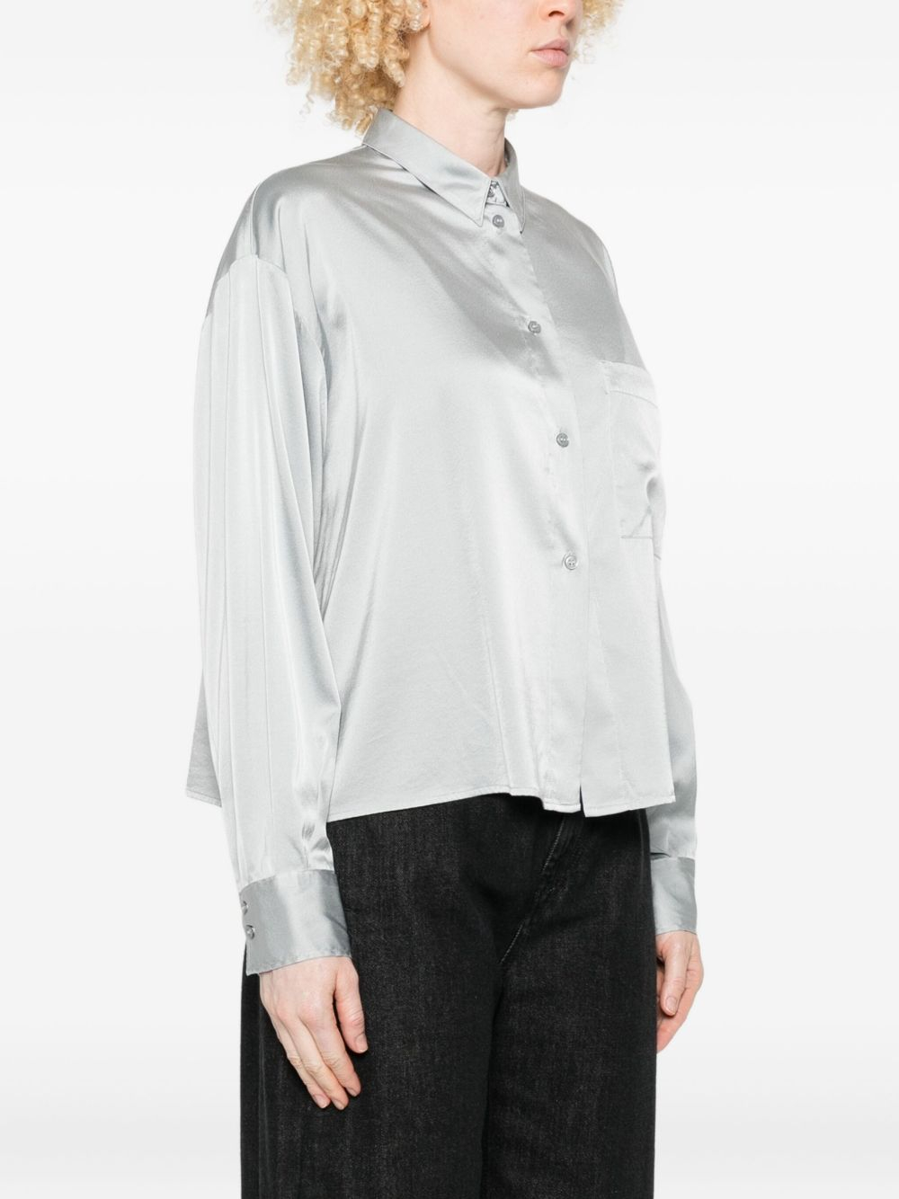 [Forte Forte] Shirts Long Sleeve FW25 14372MYSHIRTPEARL