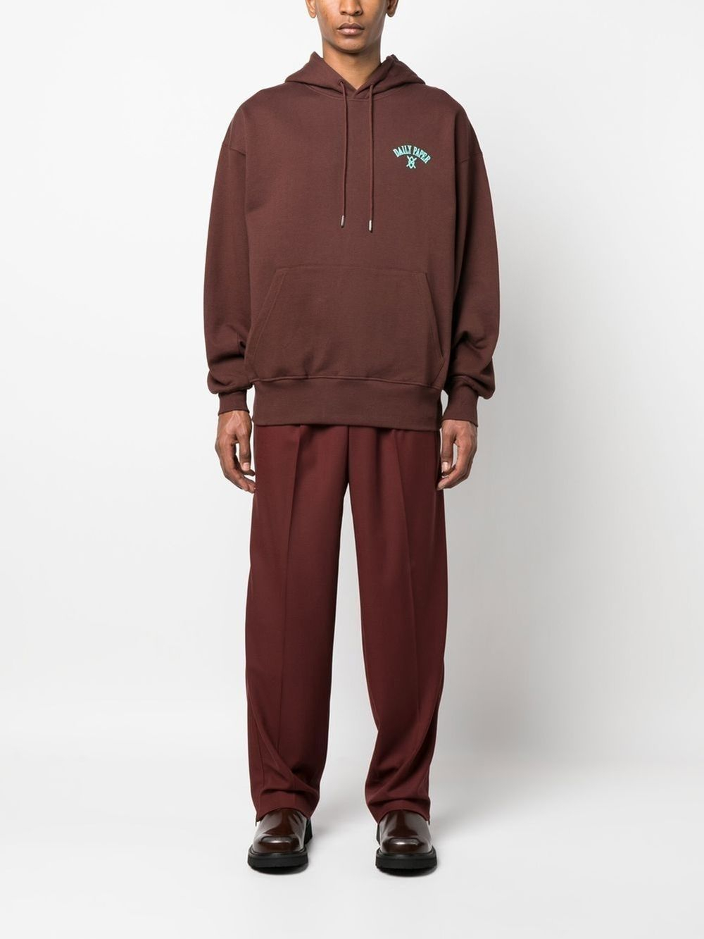 [DAILY PAPER CAPSULE] Hoodie FW22 2223057CHOCOLATEBROWN