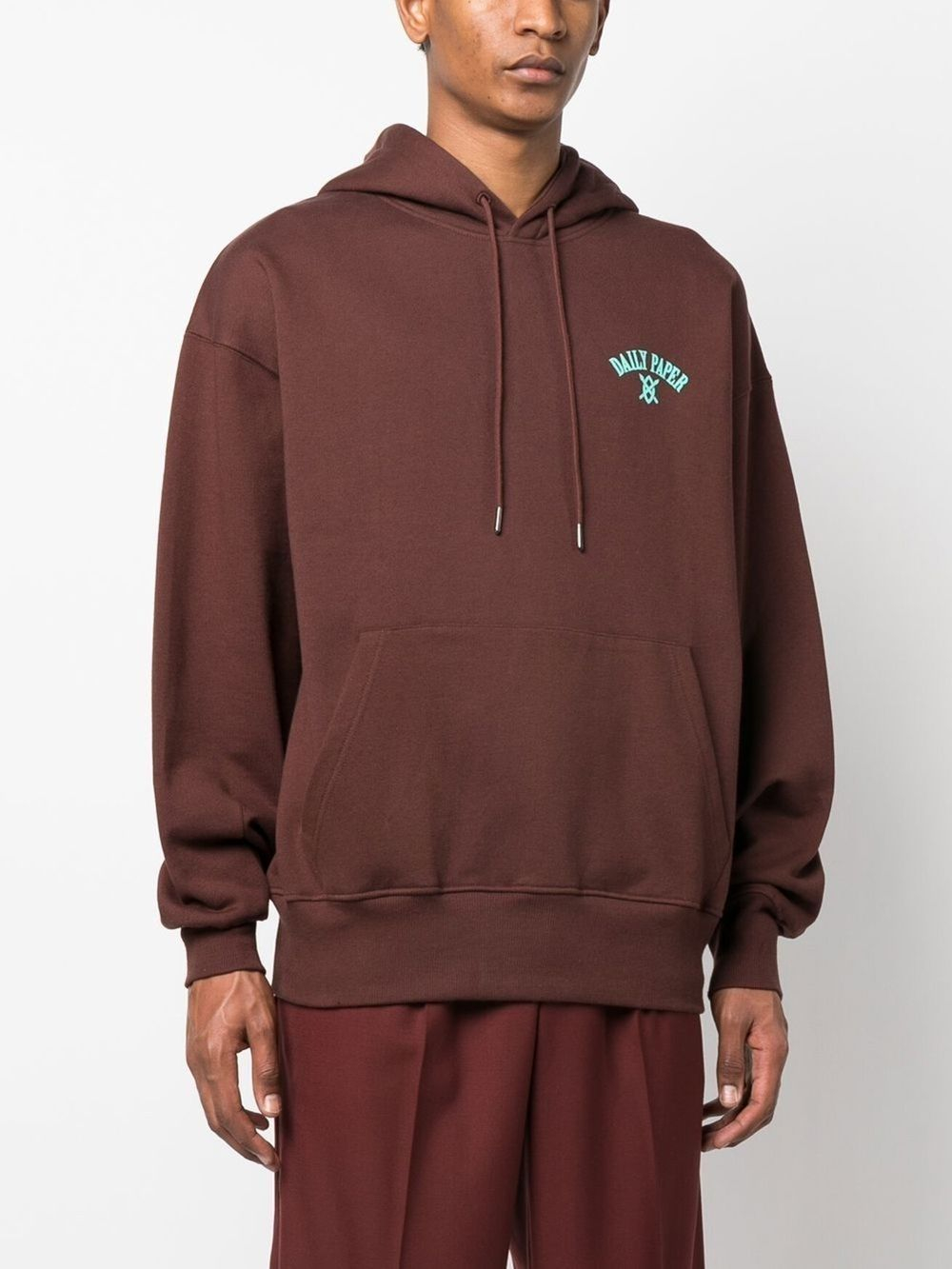 [DAILY PAPER CAPSULE] Hoodie FW22 2223057CHOCOLATEBROWN