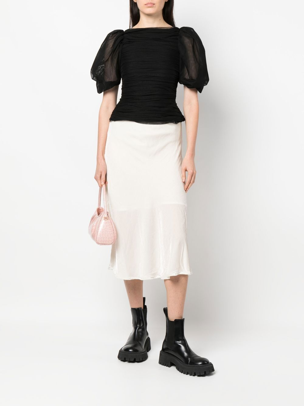 [GOLD HAWK] Midi skirt FW22 GH4676N50