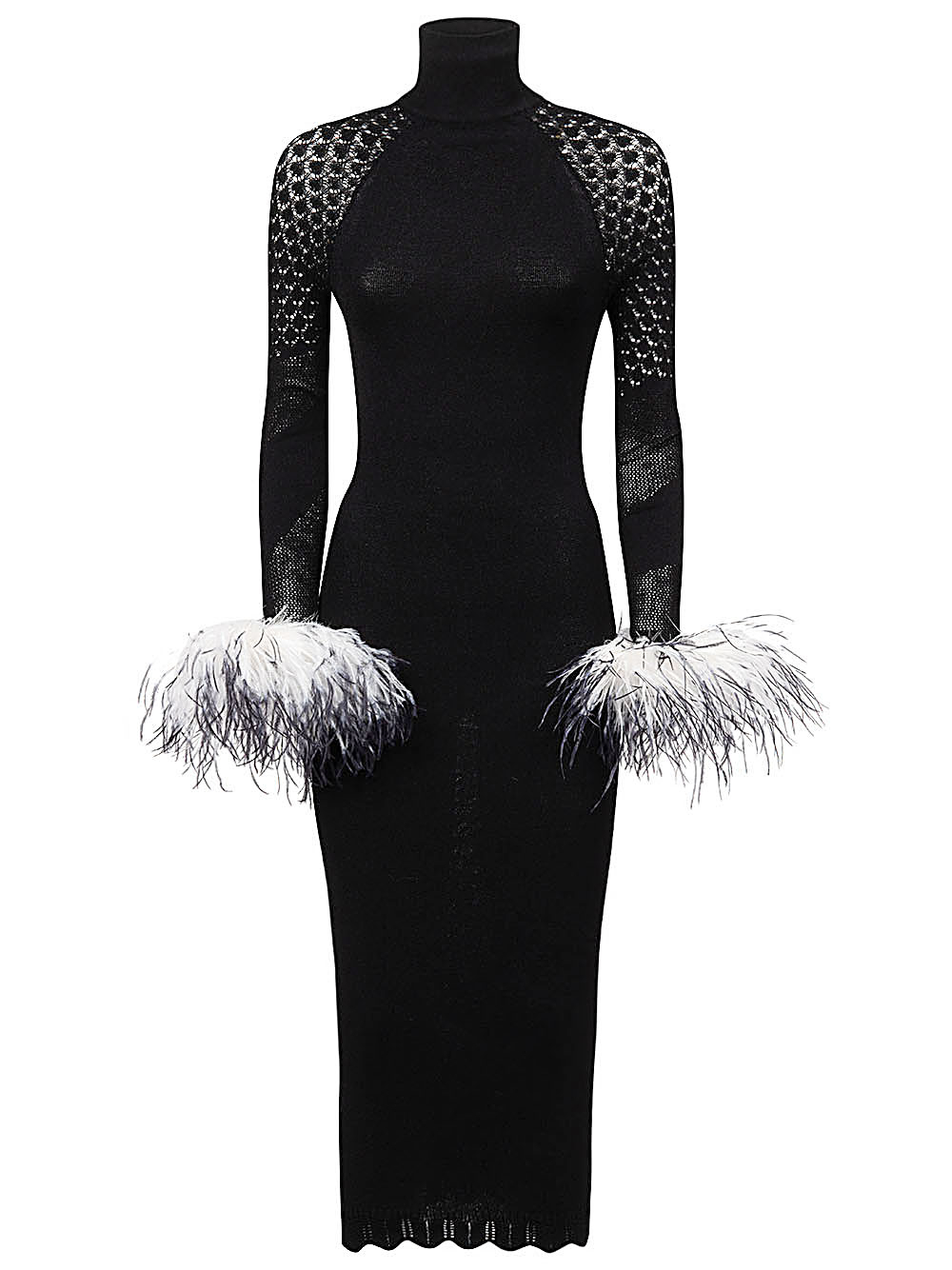 [VERGUENZA] Long sleeve dress FW22 2055B/W