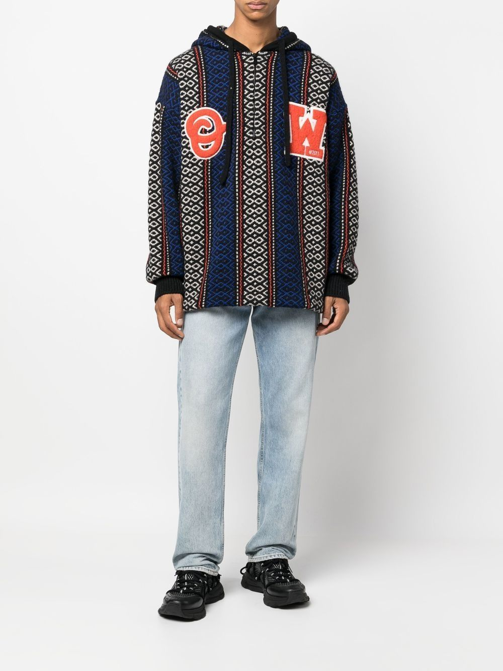 [Off White] Hoodie FW22 OMHA153F22KNI0016020