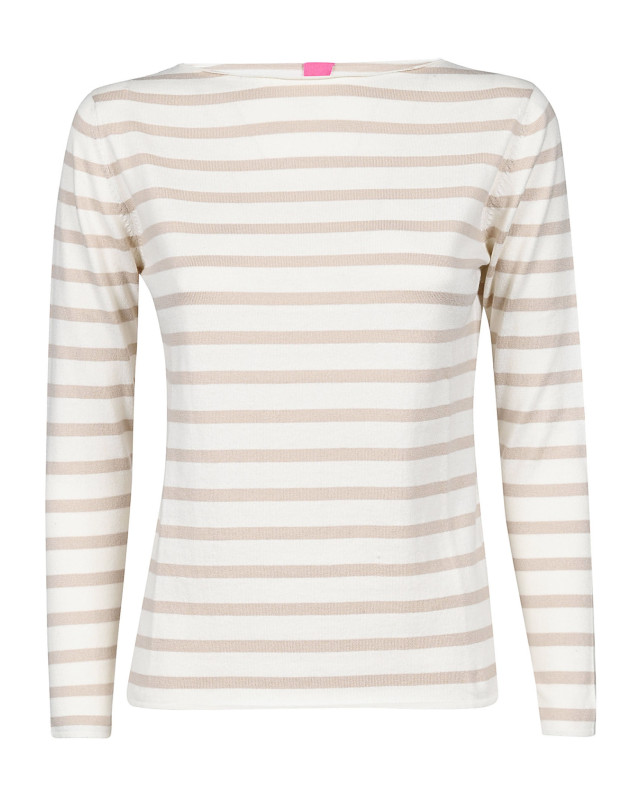 [ALESSANDRO ASTE] Knitwear SS22 16CW11MENTONEIVORY/SAND