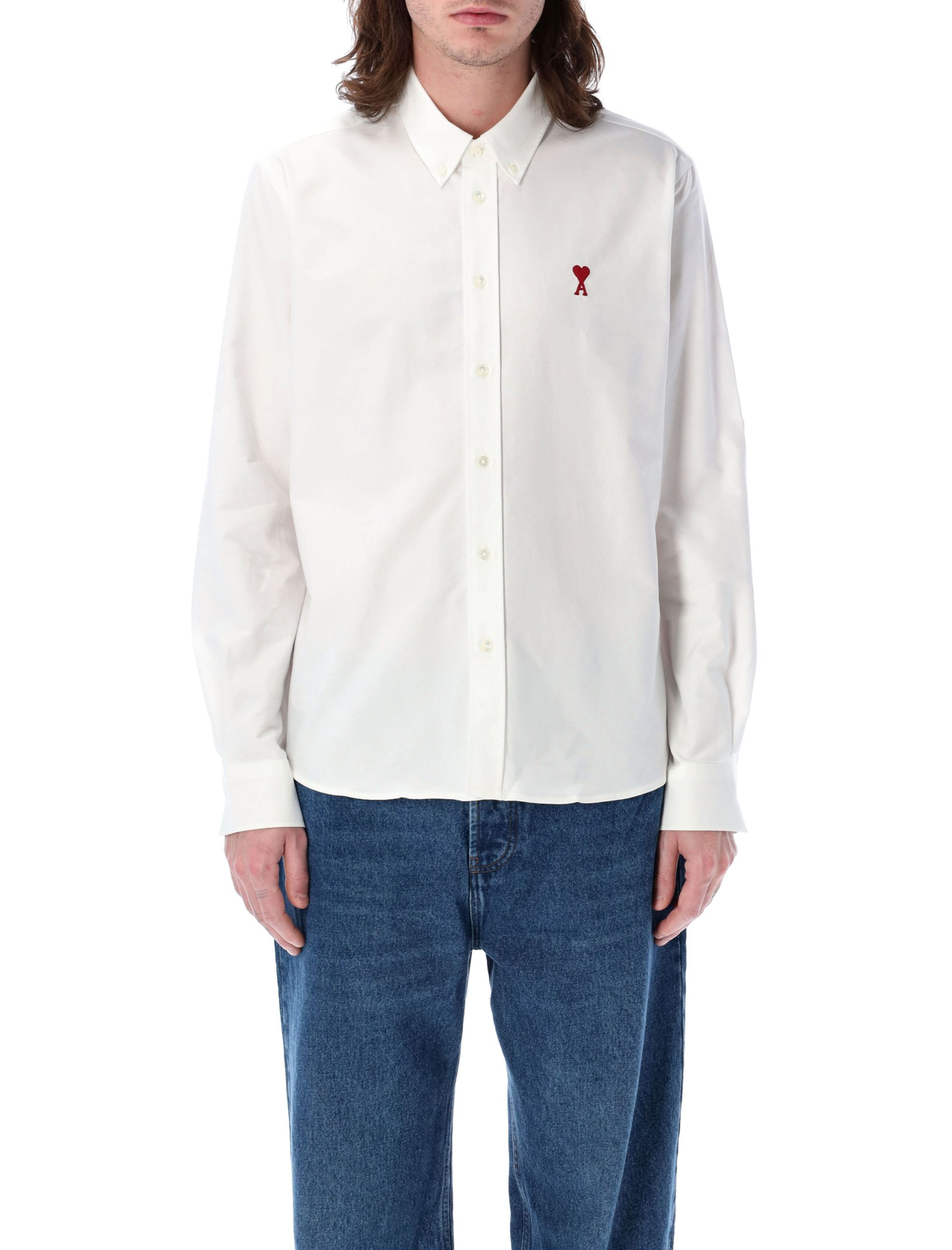 [Ami Paris] Shirts Long Sleeve SS26 BFUSH063CO0031168