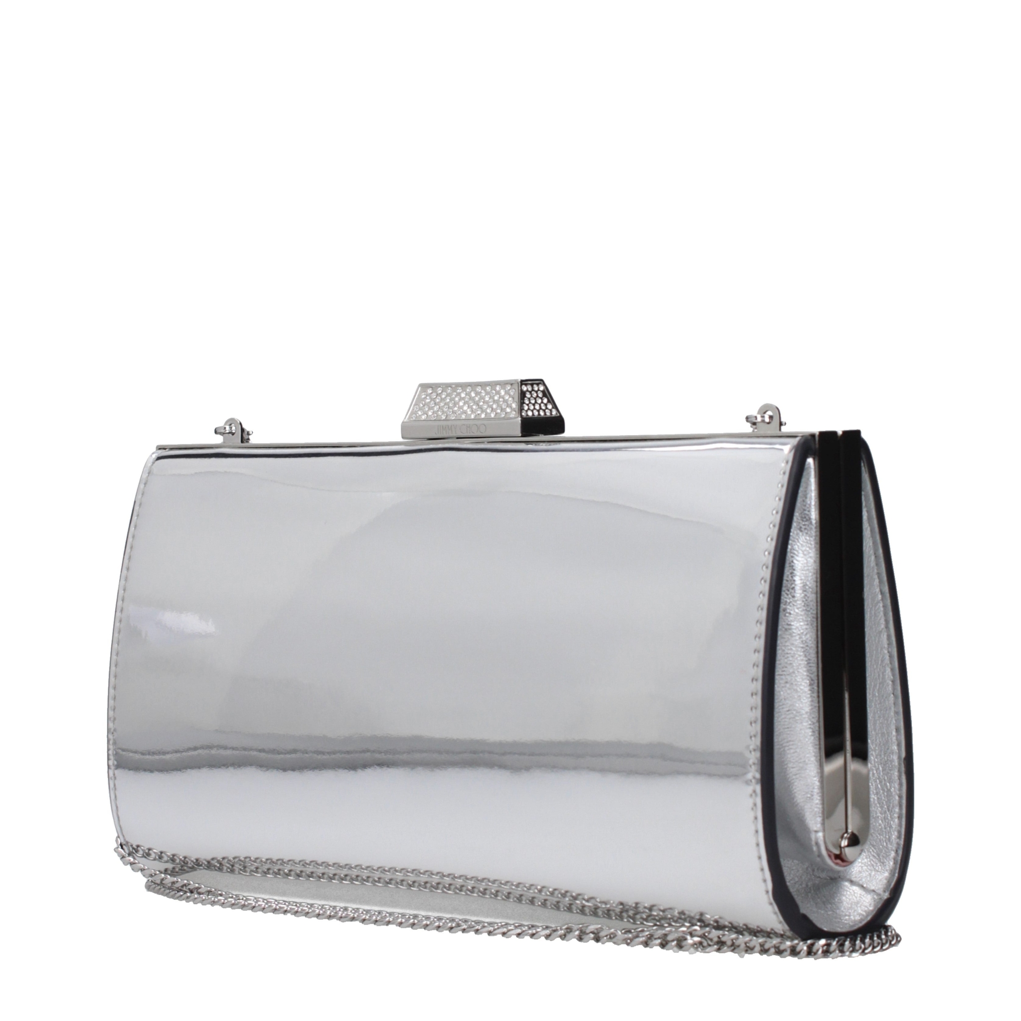 [Jimmy Choo] Clutch bag SS25 ZAHRAOMFBSILVER