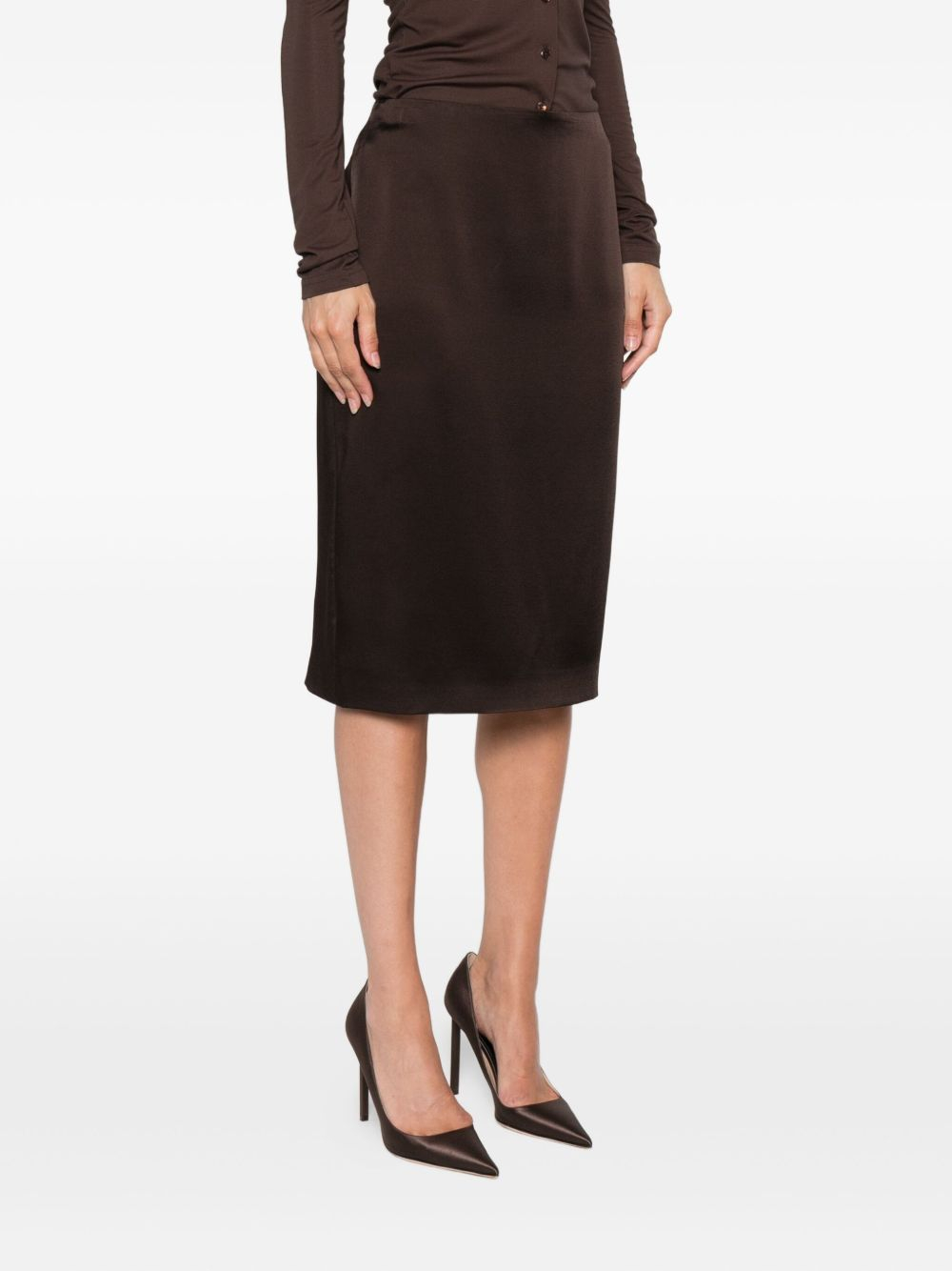 [Tom Ford] Midi skirt FW25 GC5818FAX1524KB870